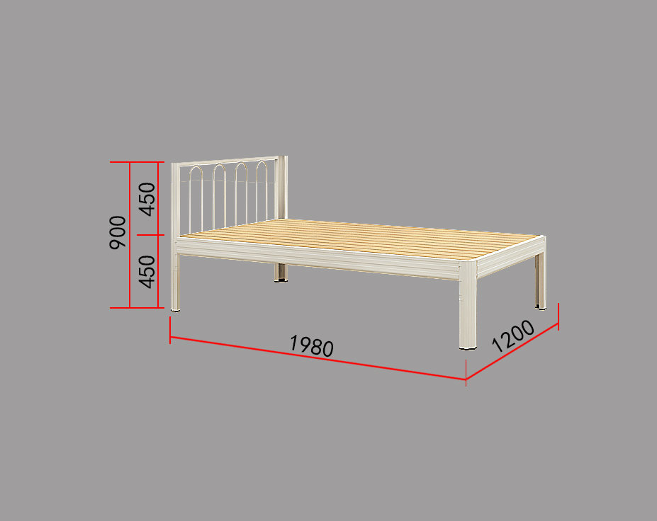 宿舍的上下鋪鐵床尺寸是多少？